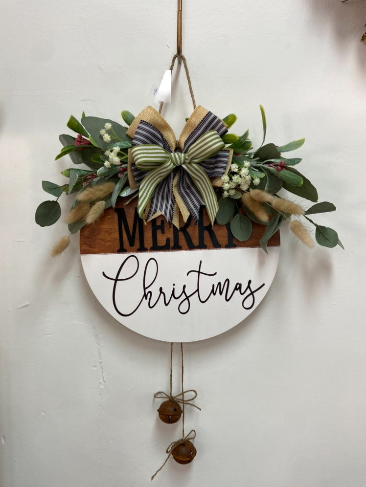 Cottage style Rustic Christmas Wreath