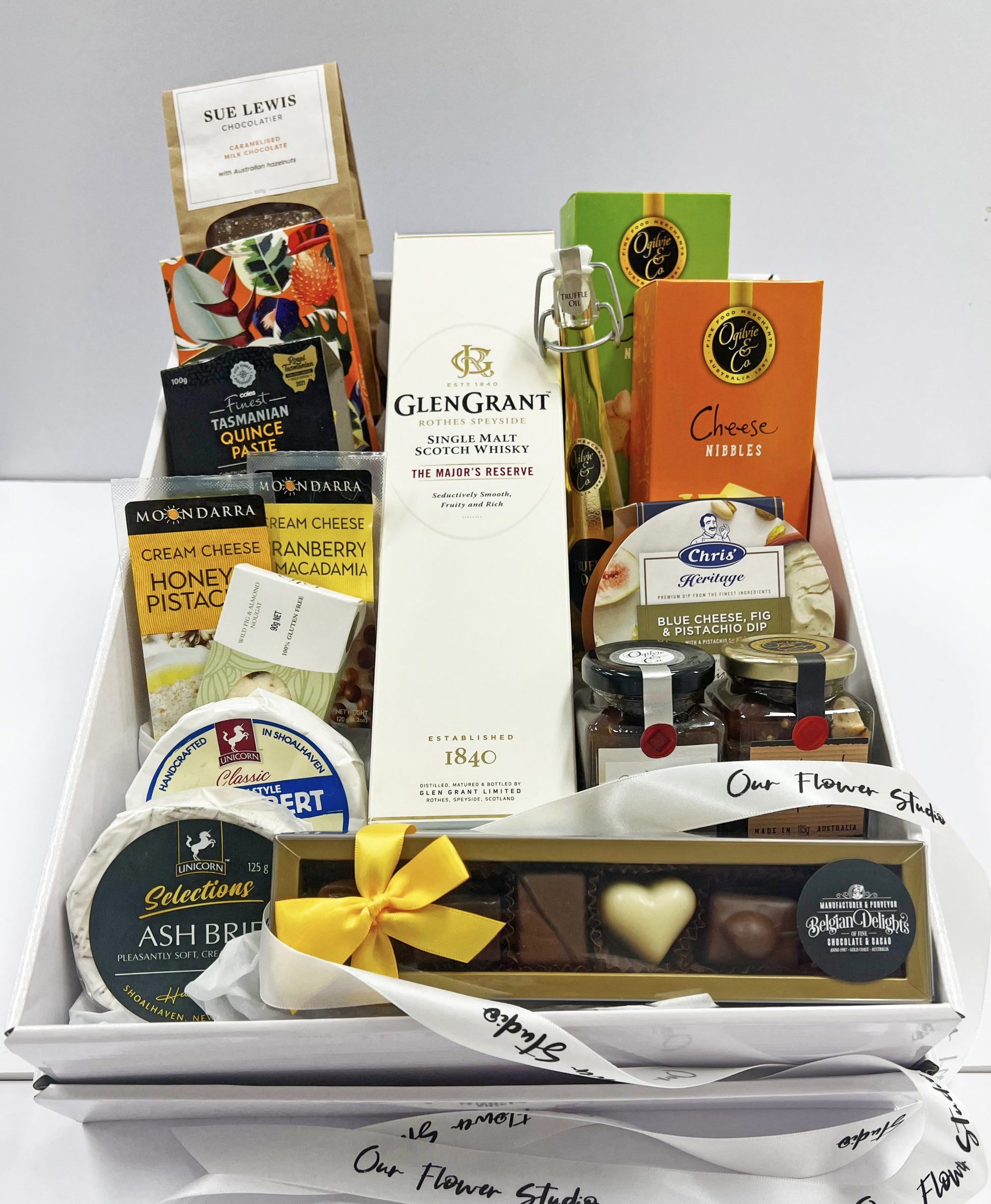 Our Flower Studio Deluxe Gourmet Hamper