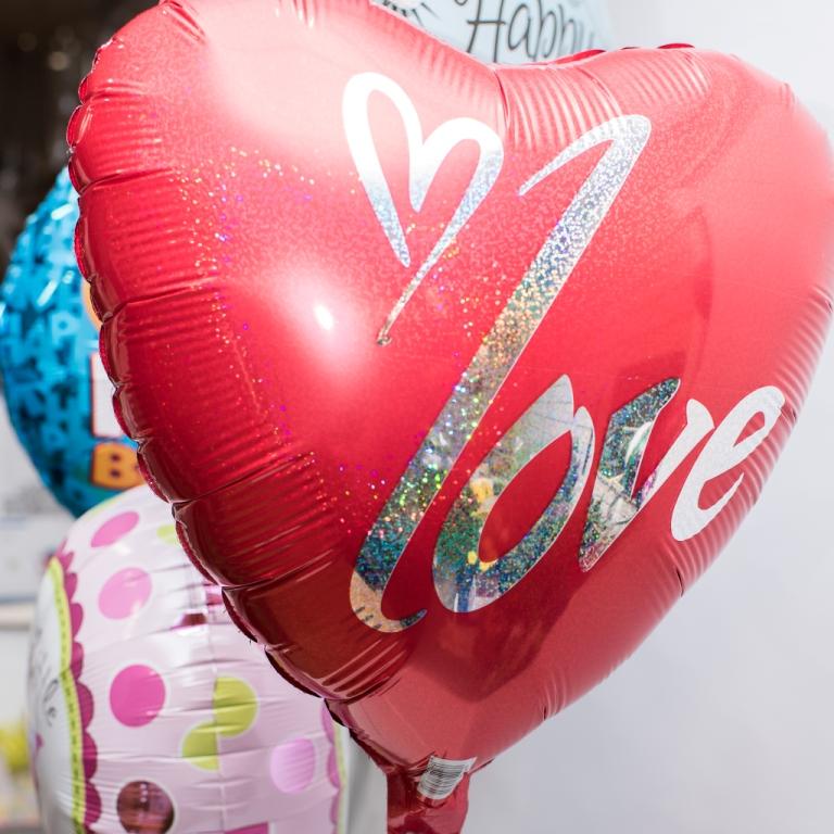 Our Flower Studio 18" Helium filled Foil Balloon