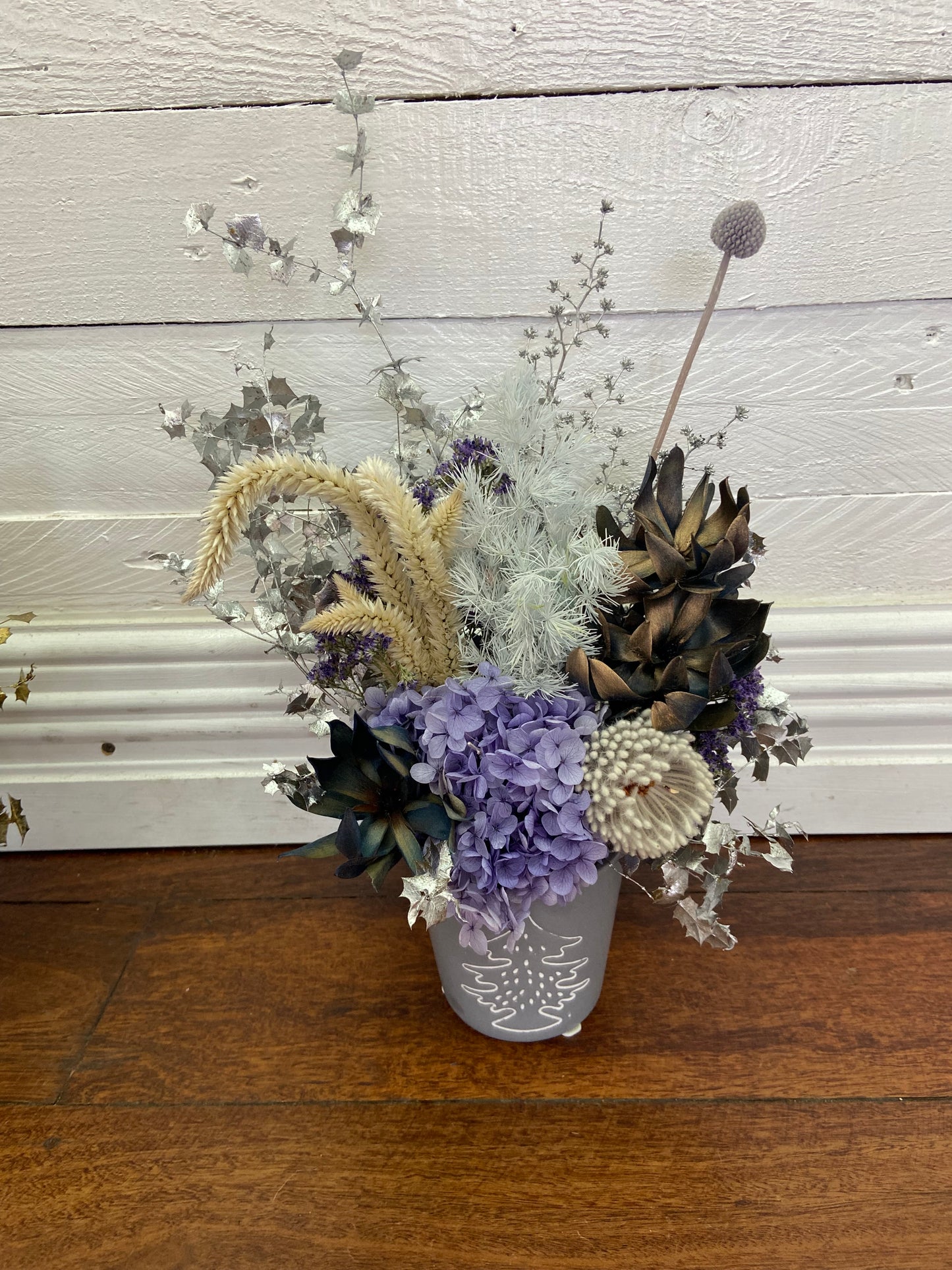Festive Dried & Preserved Floral arrangement