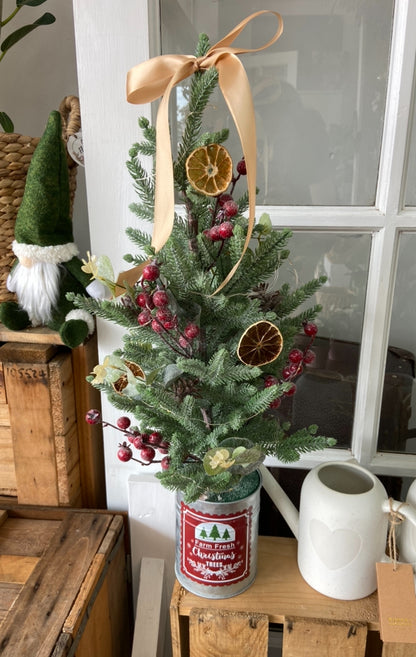 Farm Fresh Artificial Christmas Tree with Lights